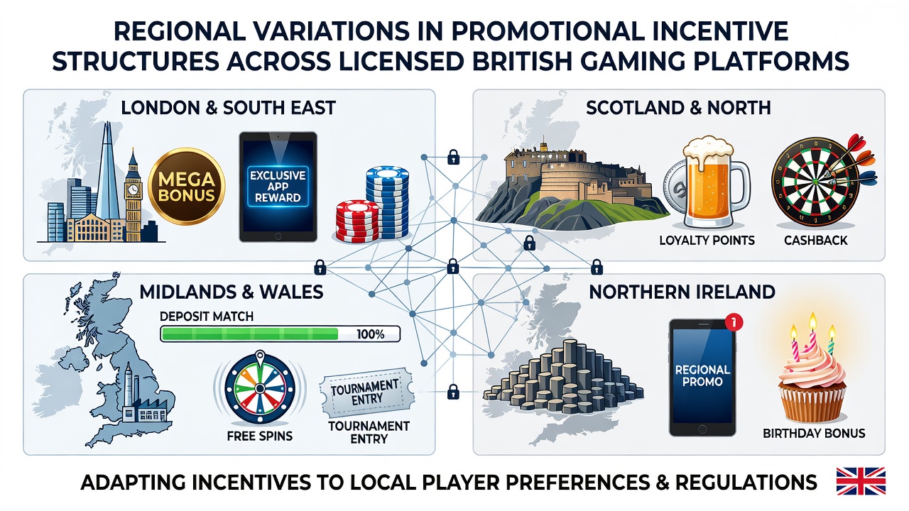 Comparative chart of incentive types by UK region in 2026